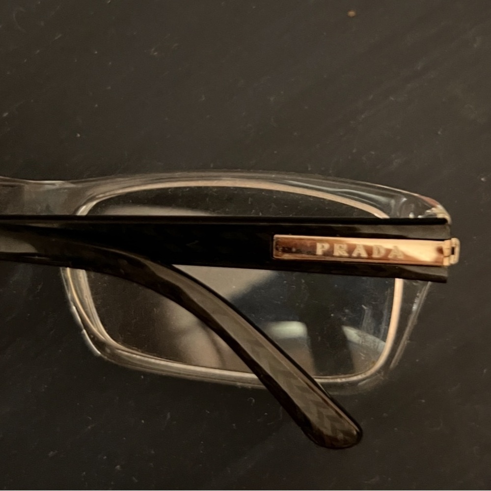 Prada Transparent Rectangular Eyewear - Picture 11 of 15